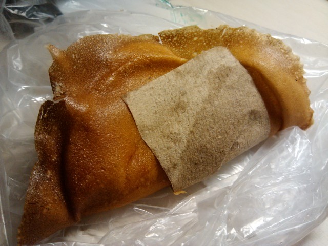 A photograph of Chengdu egg pancake