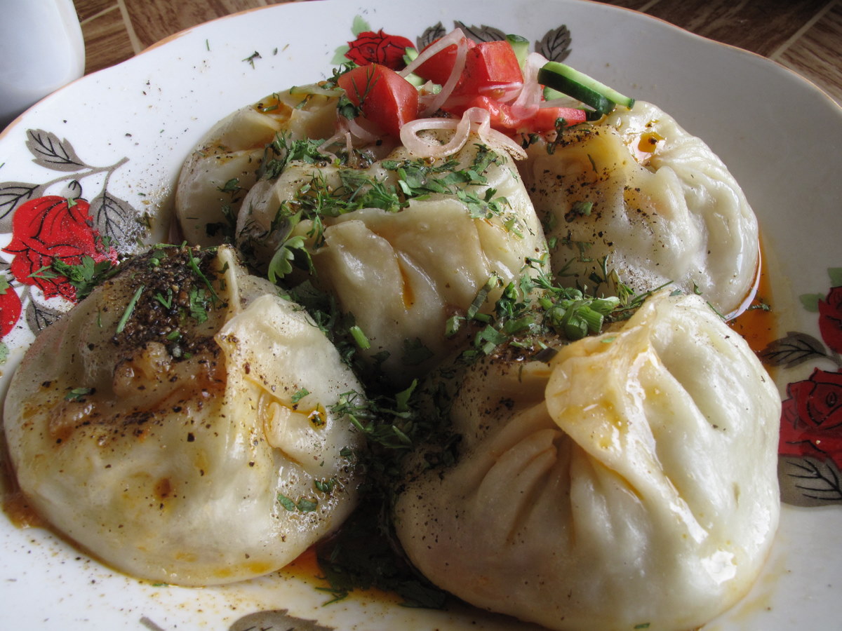 A photograph of manti